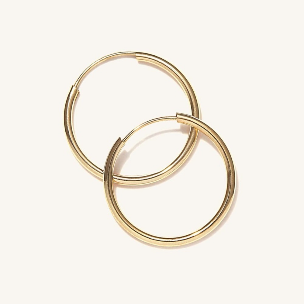Mejuri 14k Gold Between Hoops